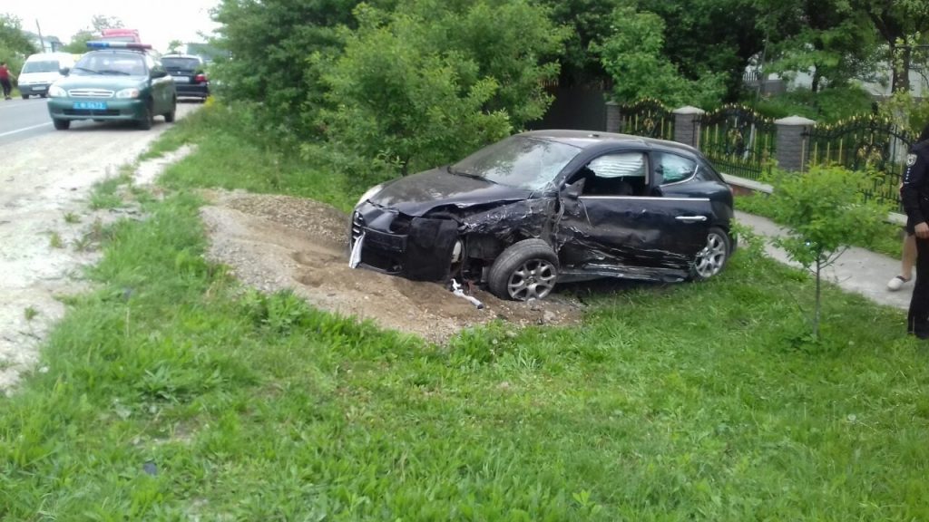 аварія у селі Голинь