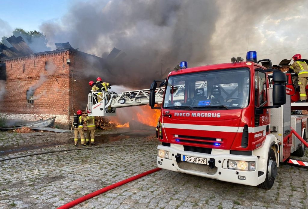 пожежа у Польщі