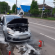 У Франківську на дорозі загорівся автомобіль (ФОТО)