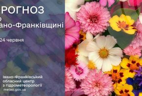 До 26° тепла: прогноз погоди у Франківську на 24 червня