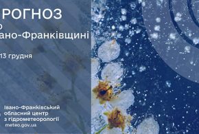 Невеликий дощ: прогноз погоди у Франківську на 13 грудня