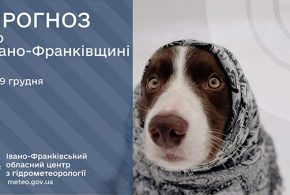 До 10° тепла: прогноз погоди у Франківську на 9 грудня