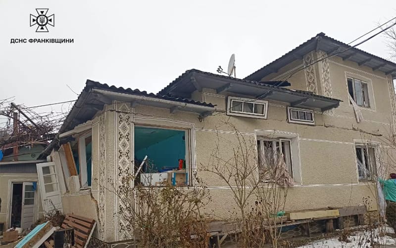 будинок вибух