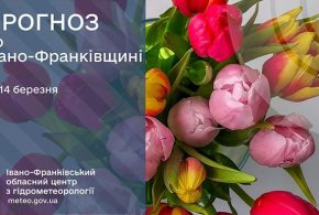 До 18° тепла: прогноз погоди у Франківську на 14 березня