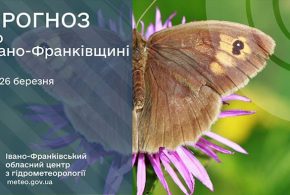 До 16° тепла: прогноз погоди у Франківську на 26 березня