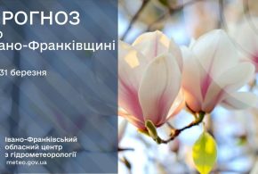 Хмарно і дощ: прогноз погоди у Франківську на 31 березня