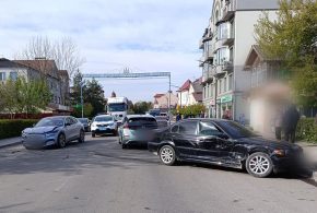 У Богородчанах зіткнулися три автомобілі