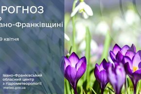 Дощ та мокрий сніг: прогноз погоди у Франківську на 9 квітня