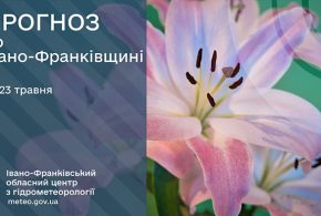 До 24° тепла: прогноз погоди у Франківську на 23 травня