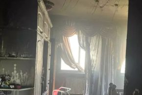 У Коломиї горів житловий будинок
