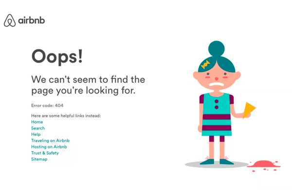 красива і функціональна сторінка 404