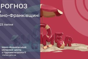 Дощі та грози: прогноз погоди у Франківську на 23 липня