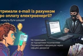 Фальшиві рахунки за електроенергію: як не потрапити на гачок шахраїв