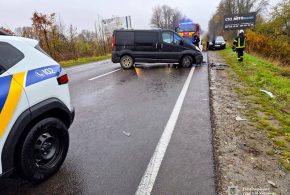 У Калуському районі зіткнулися “Опель” і “Ланос”. Є травмовані