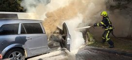 У Крихівцях загорівся легковий автомобіль