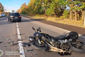 У Тисменичанах водій “Фольксвагена” збив мотоцикліста