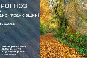 Помірний дощ: прогноз погоди у Франківську на 16 жовтня
