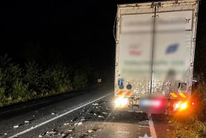 На Івано-Франківщині зіткнулися дві вантажівки